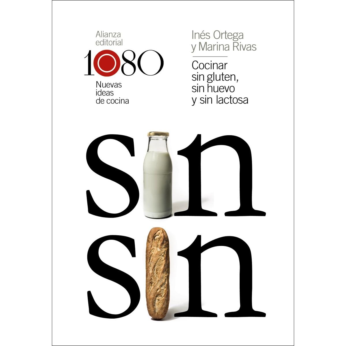 Imagem 0 de Cocinar sin gluten, sin huevo y sin lactosa: 1080 nuevas ideas de cocina(Tapa blanda)