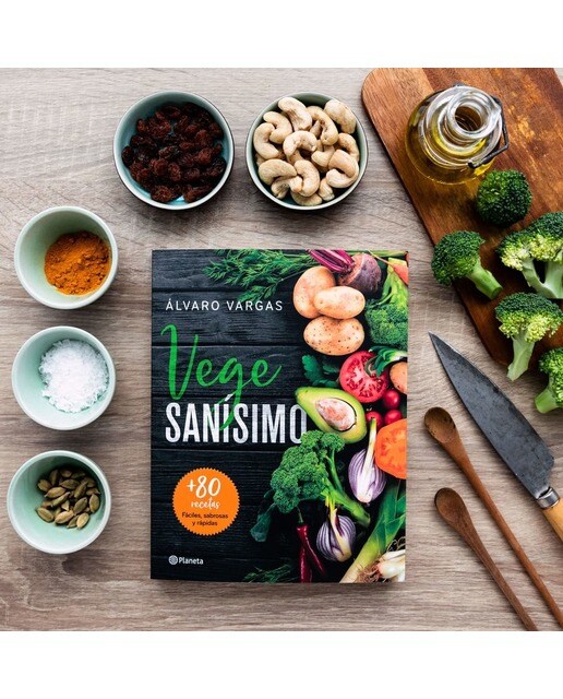 Vegesanísimo: Más de 80 recetas fáciles, sabrosas y rápidas (Capa mole com abas) 2
