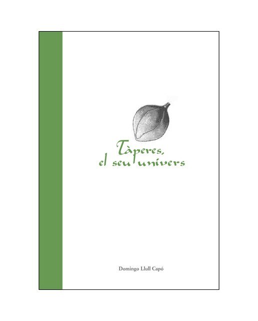 Imagen 0 de Taperes, el seu univers (Tapa blanda)