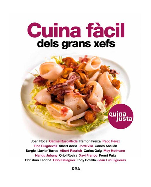 Cuina fàcil dels grans xefs(Tapa blanda) 1