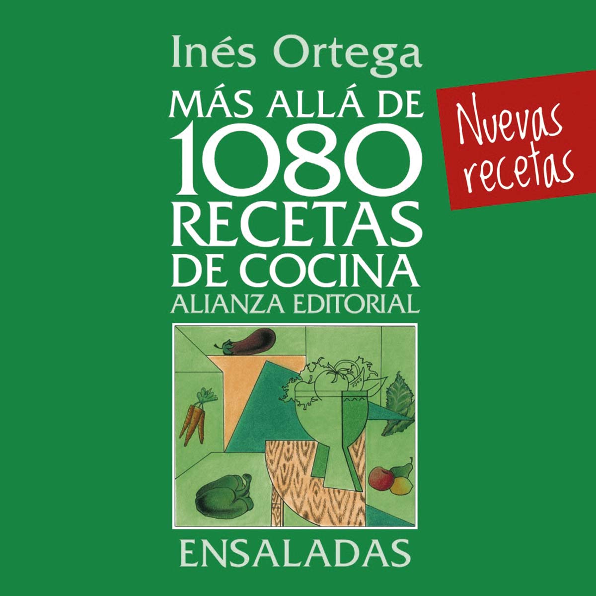 Imagem 0 de Más allá de 1080 recetas de cocina. Ensaladas(Tapa dura)
