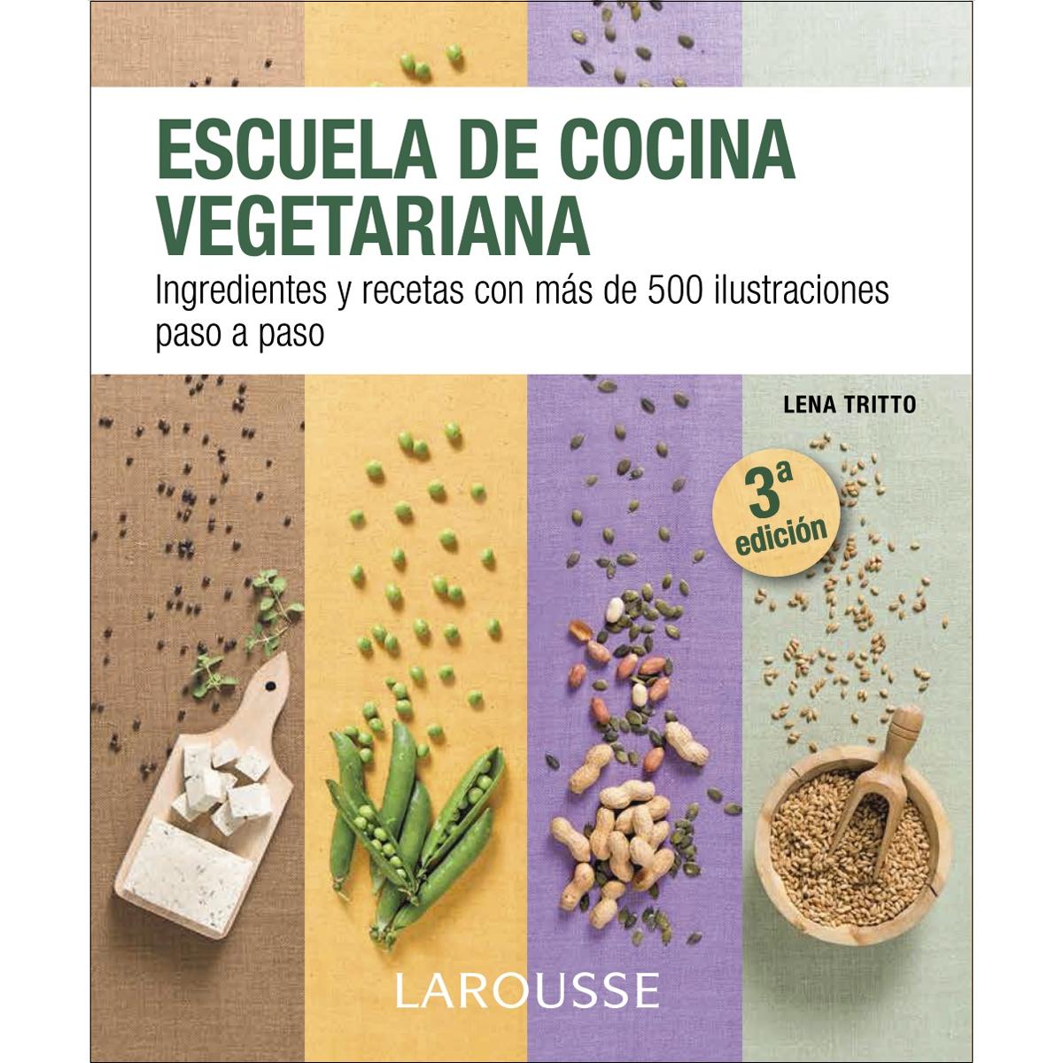 Escuela de cocina vegetariana (Capa mole com abas) 1