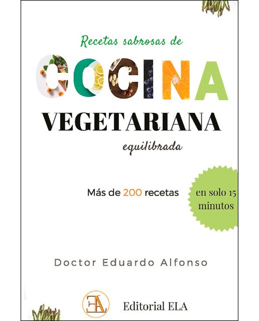Recetas sabrosas de cocina vegetariana equilibrada(Tapa blanda con solapas) 1
