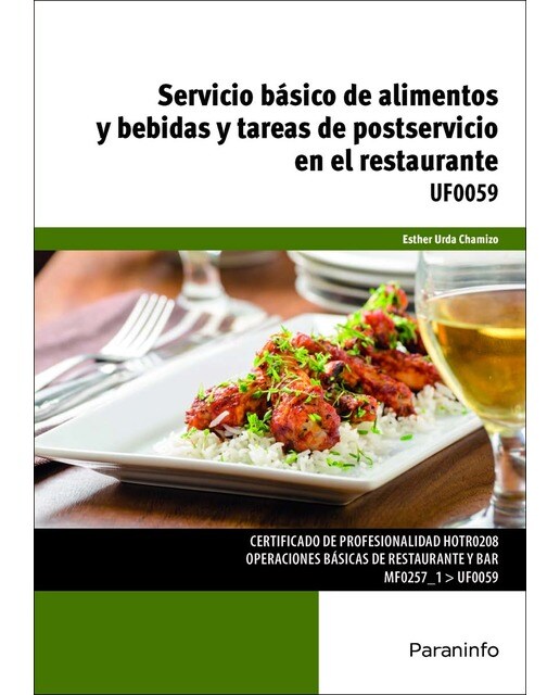 Servicio Básico De Alimentos Y Bebidas Y Tareas De Postservicio En El Restaurante