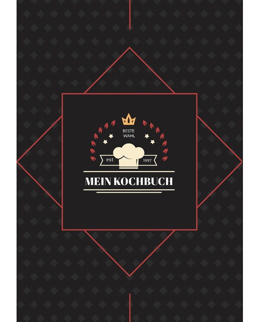 Meine Lieblingsrezepte - Mein Rezeptbuch zum Selberschreiben und selbst gestalten - Ein Blanko Kochbuch zum Eintragen von über 50 Rezepte (Capa mole) 1