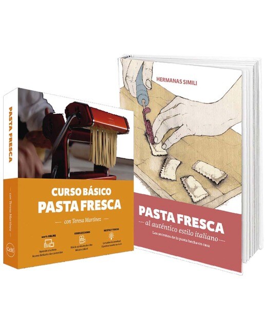 Pasta fresca al auténtico estilo italiano: con el Curso básico de Pasta Fresca de Teresa Martínez (Capa dura) 1
