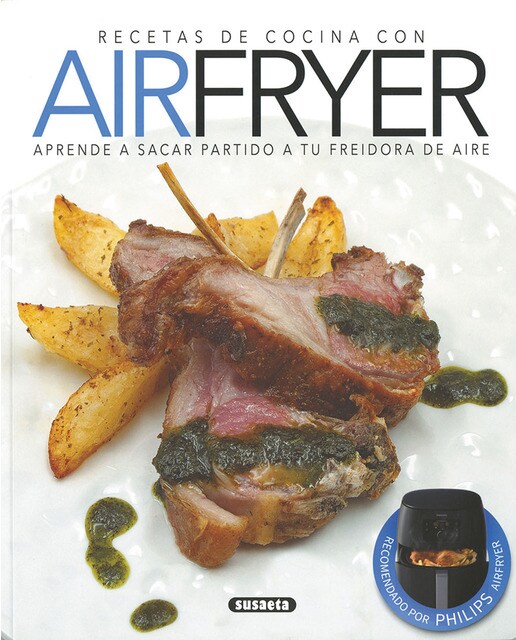 Recetas de cocina con airfryer(Tapa blanda) 1