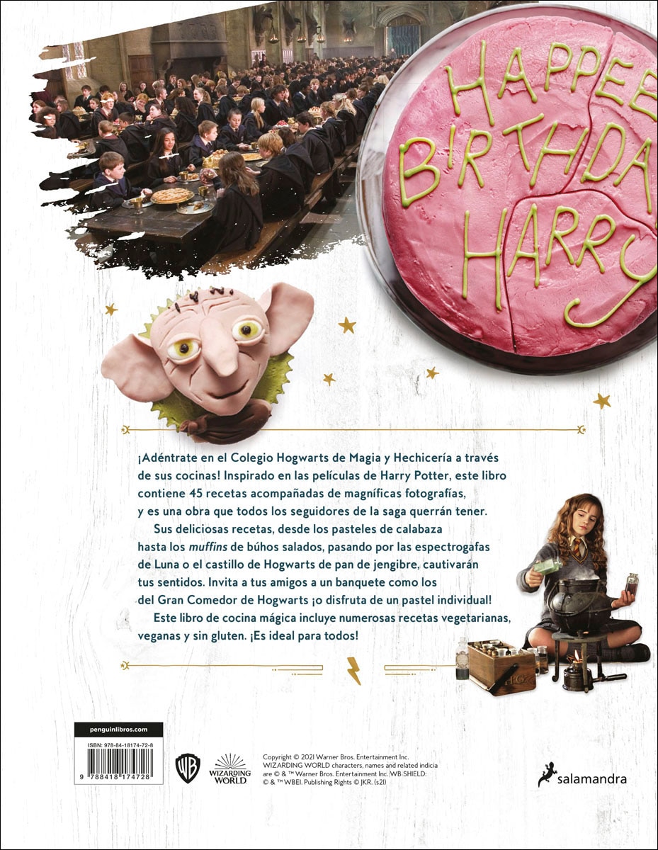 La cocina de Hogwarts (Harry Potter): El libro de recetas oficial de Harry Potter  (Tapa dura) 3