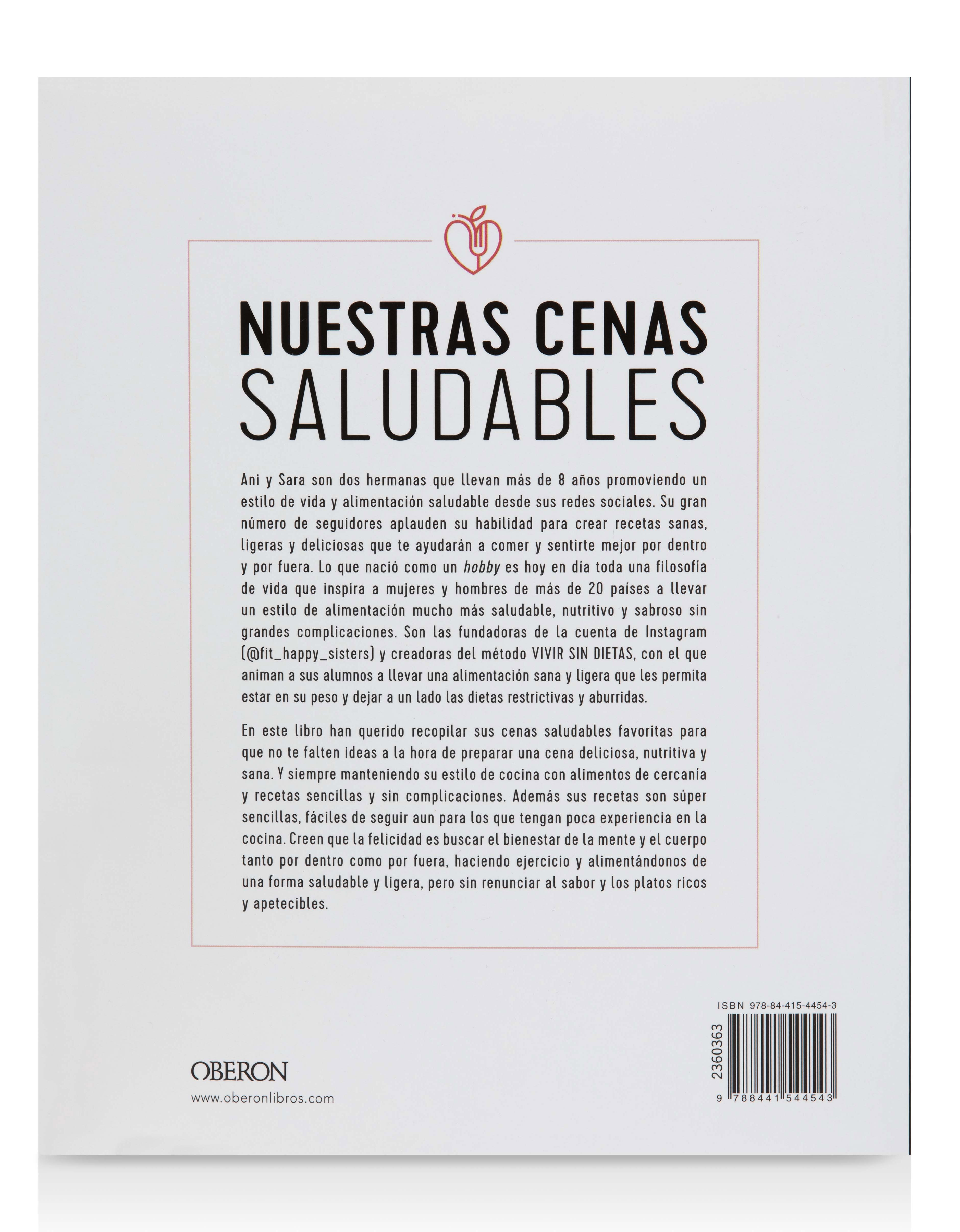 Nuestras CENAS SALUDABLES: Recetas sencillas y ligeras para todos los días (Capa mole com abas) 2