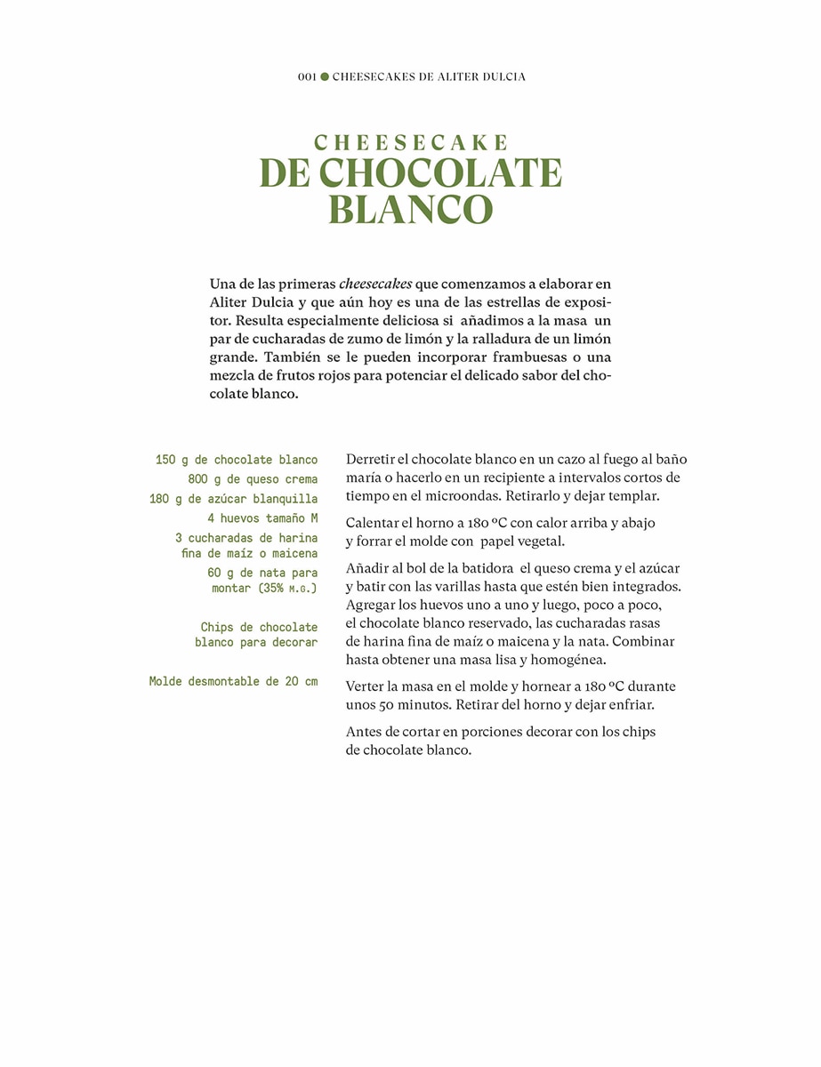 Cheesecakes. Aliter Dulcia (Capa dura) 6
