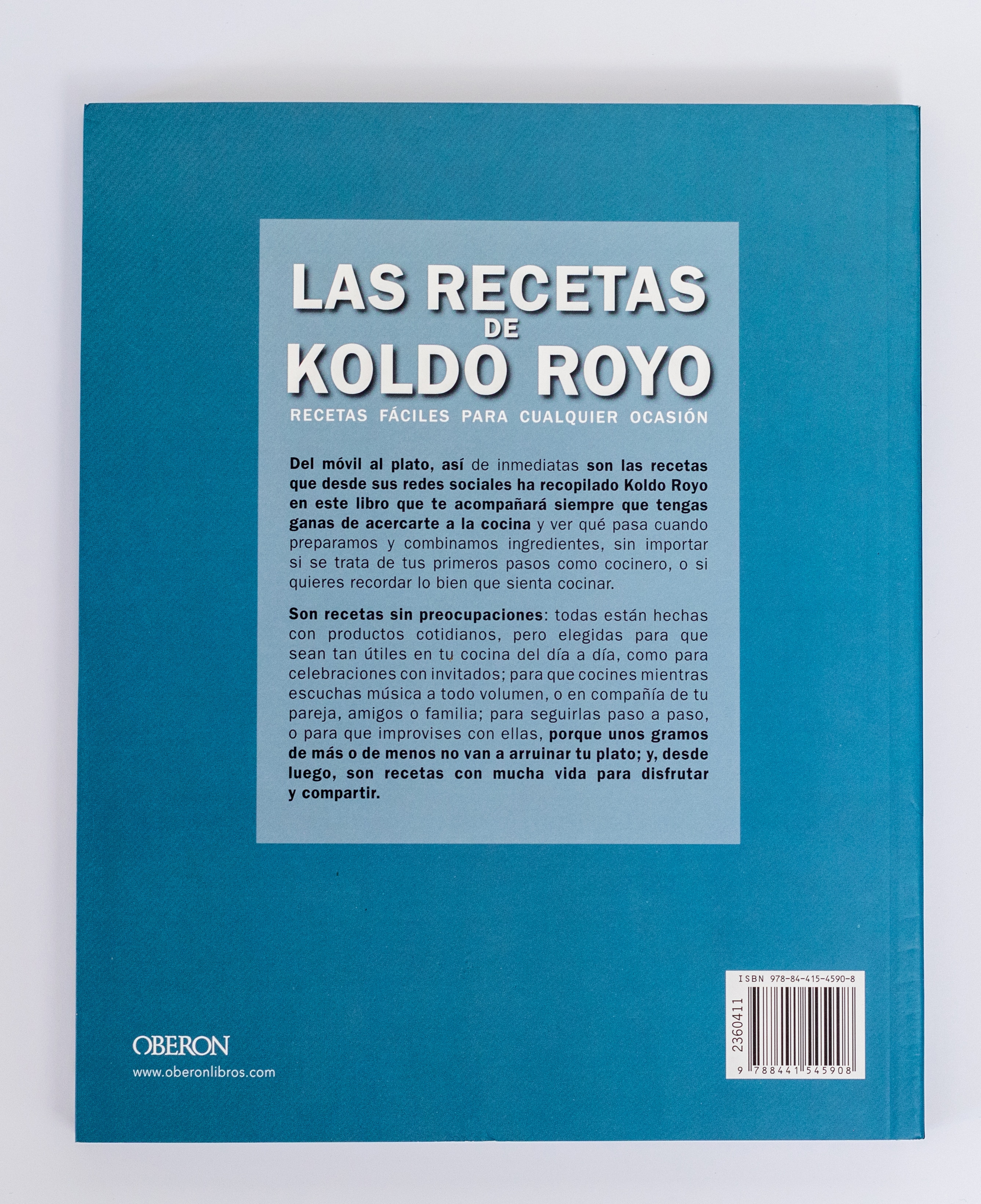 Las recetas de Koldo Royo: Recetas fáciles para cualquier ocasión (Capa mole com abas) 2