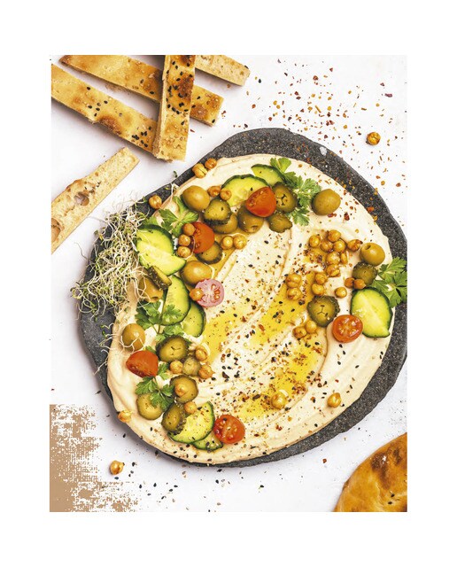 Mucho más que hummus. 100% vegetal 4