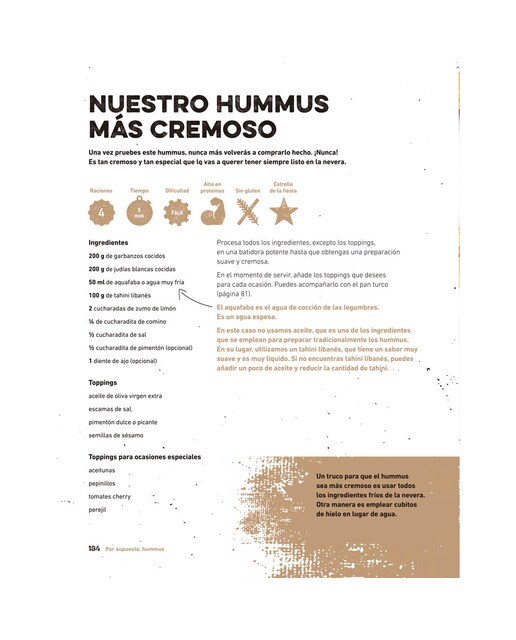 Mucho más que hummus. 100% vegetal 5