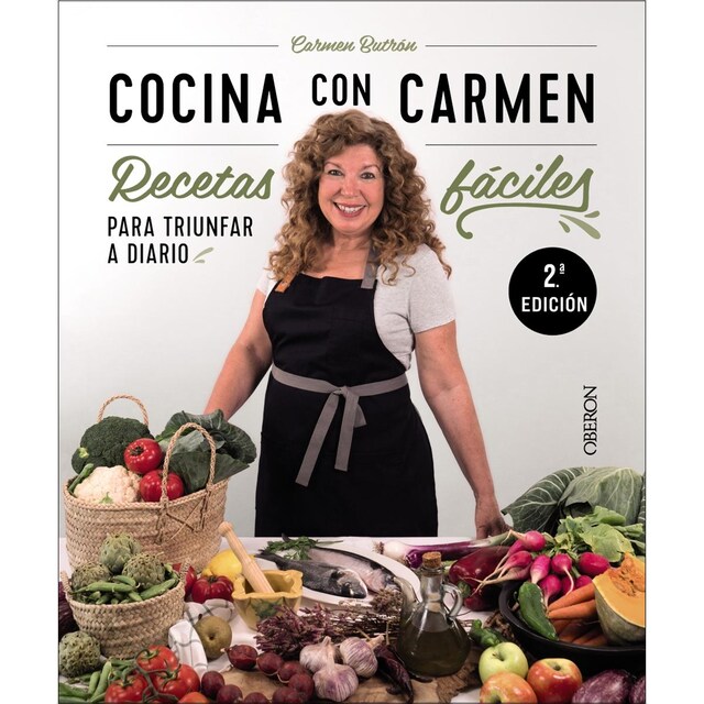 Imagen 0 de Cocina con Carmen: Recetas fáciles para triunfar a diario  (Tapa blanda con solapas)