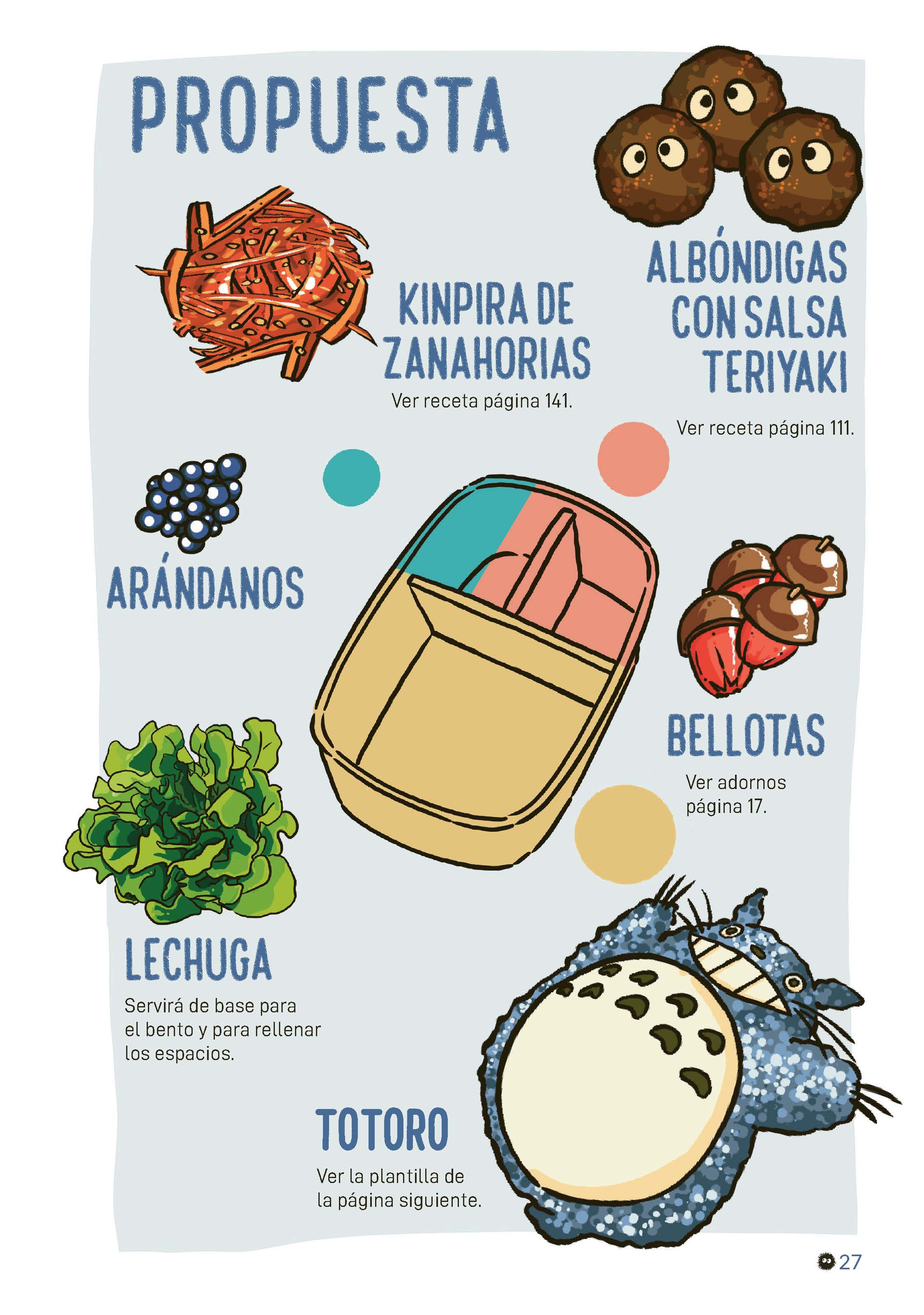 Los bentos de las películas del Studio Ghibli (Capa mole com abas) 4