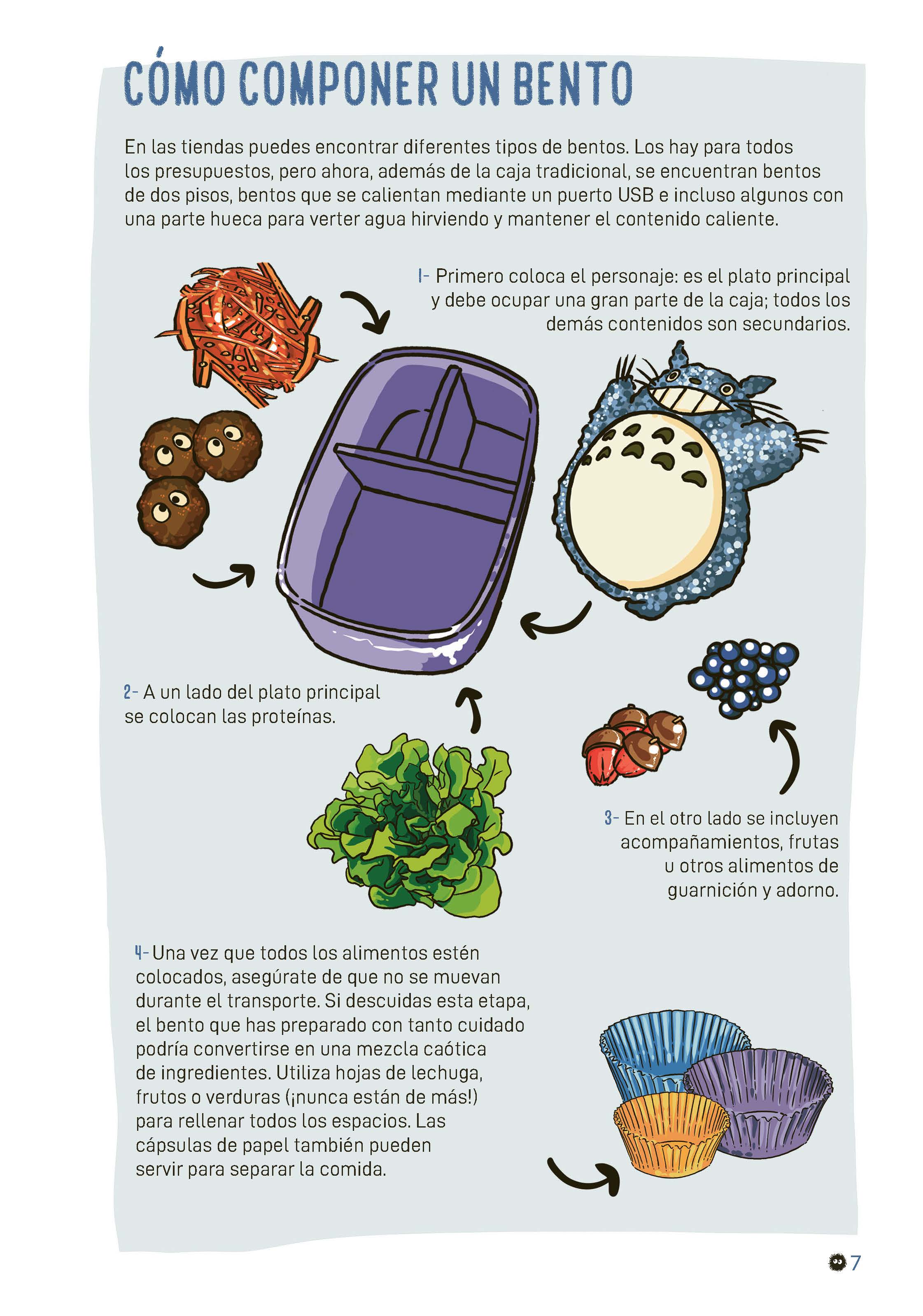 Los bentos de las películas del Studio Ghibli (Capa mole com abas) 6