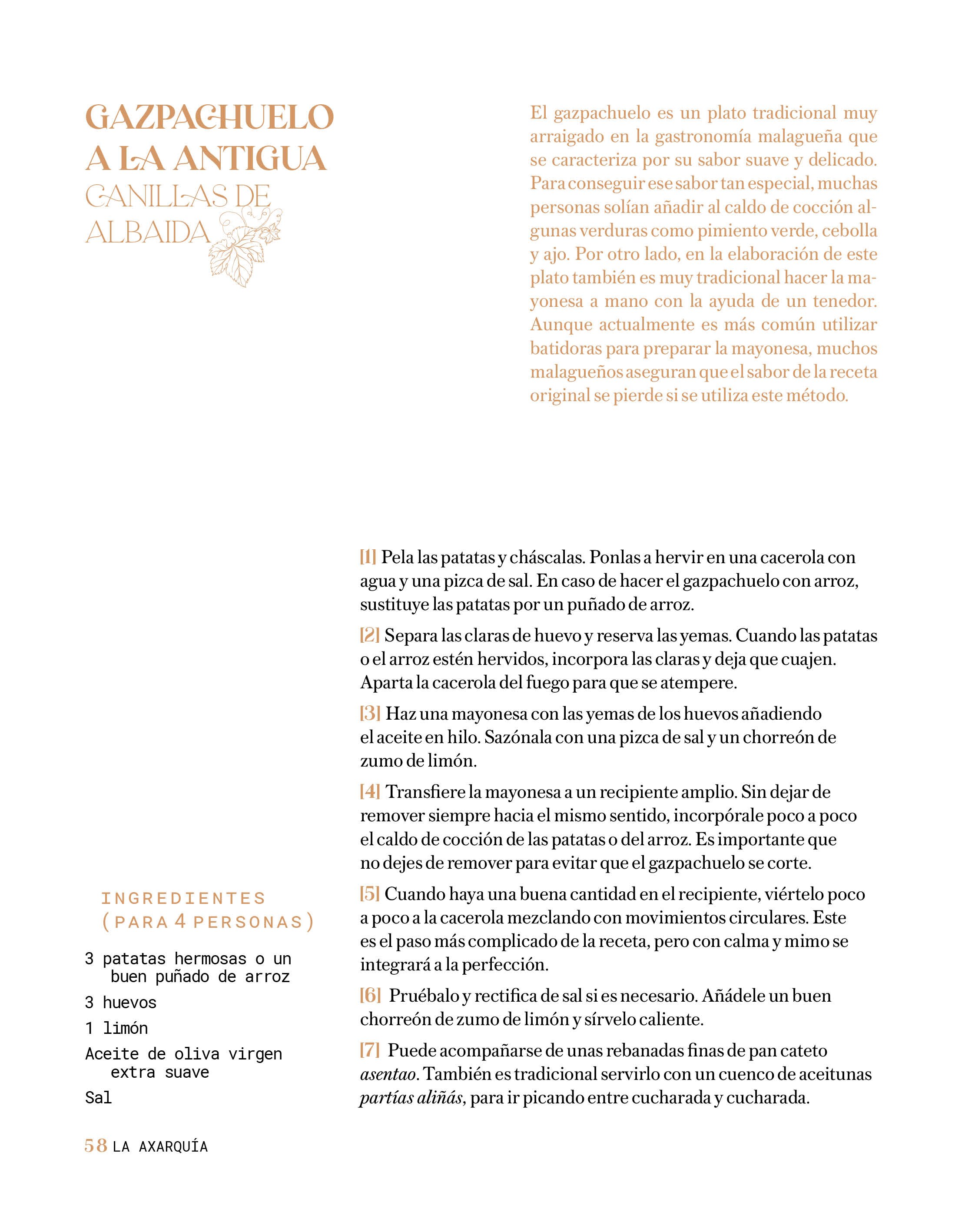 Entre berza y pringá. Las recetas de Málaga pueblo a pueblo 7