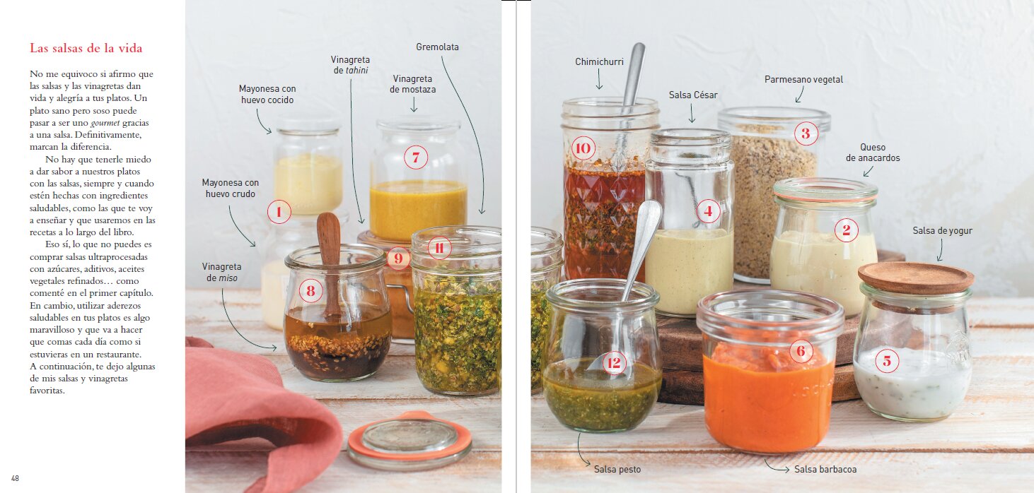 Ama lo que comes: Disfruta comiendo sano sin pasar horas en la cocina (Capa mole com abas) 3