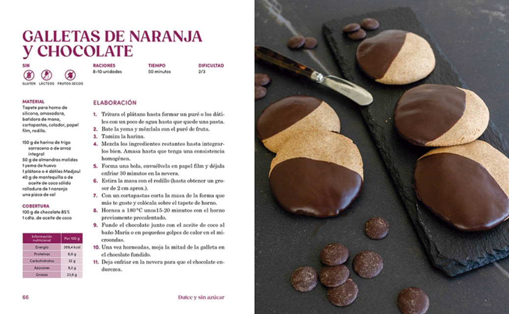 Dulce y sin azúcar: 80 propuestas fáciles, saludables y deliciosas. Sin azúcar, sin edulcorantes, sin gluten (Capa mole) 4