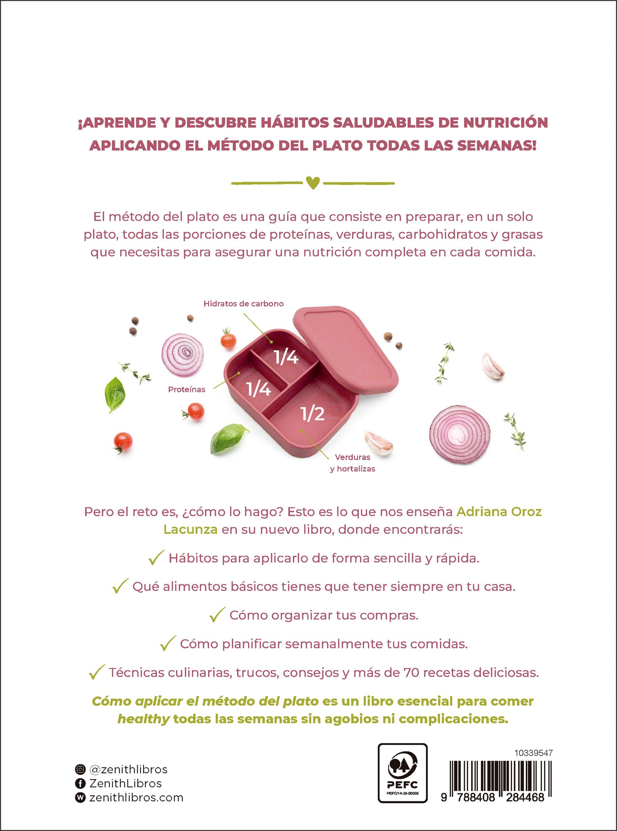 Cómo aplicar el método del plato: Descubre el poder de los hábitos para comer bien todas las semanas (Capa mole com abas) 2