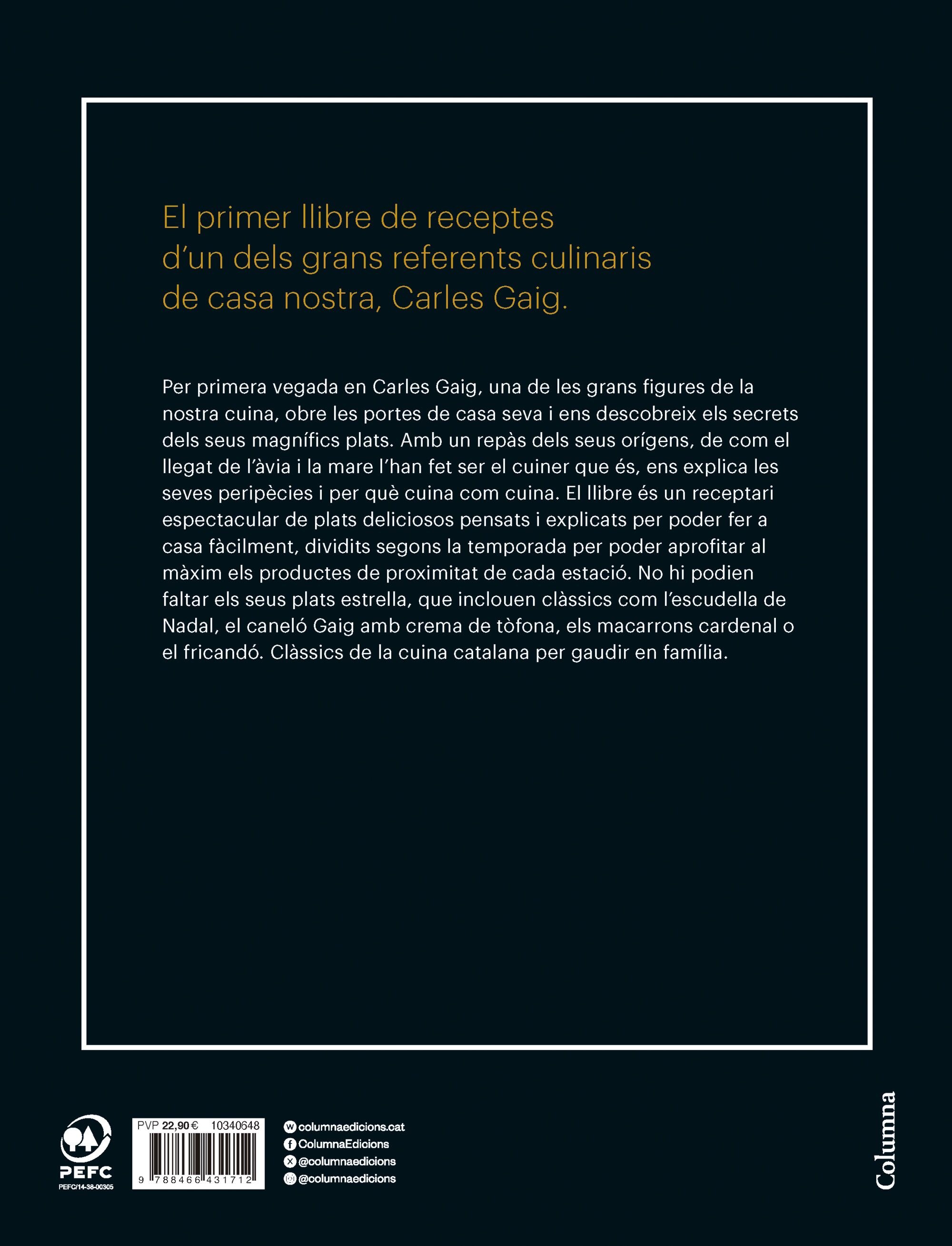Les millors receptes de Carles Gaig 2