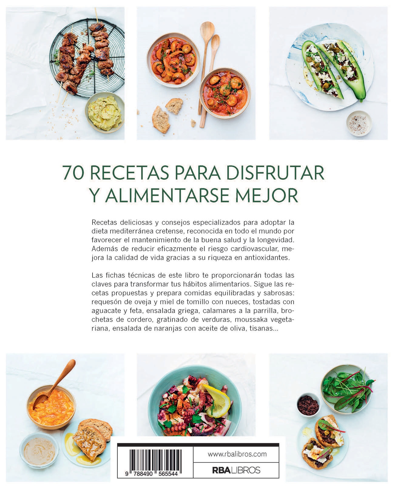La dieta mediterránea de la longevidad (Capa mole) 2
