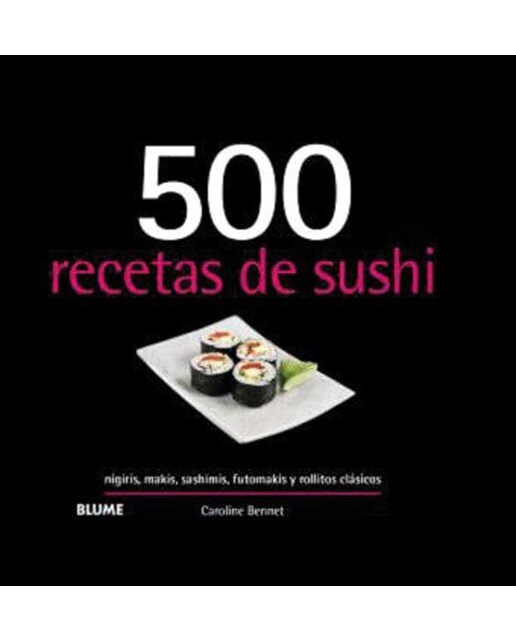 500 recetas de sushi (2024) (Capa mole com abas) 1