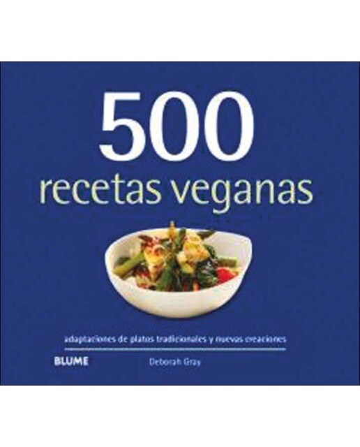 500 recetas veganas (Capa mole com abas) 1