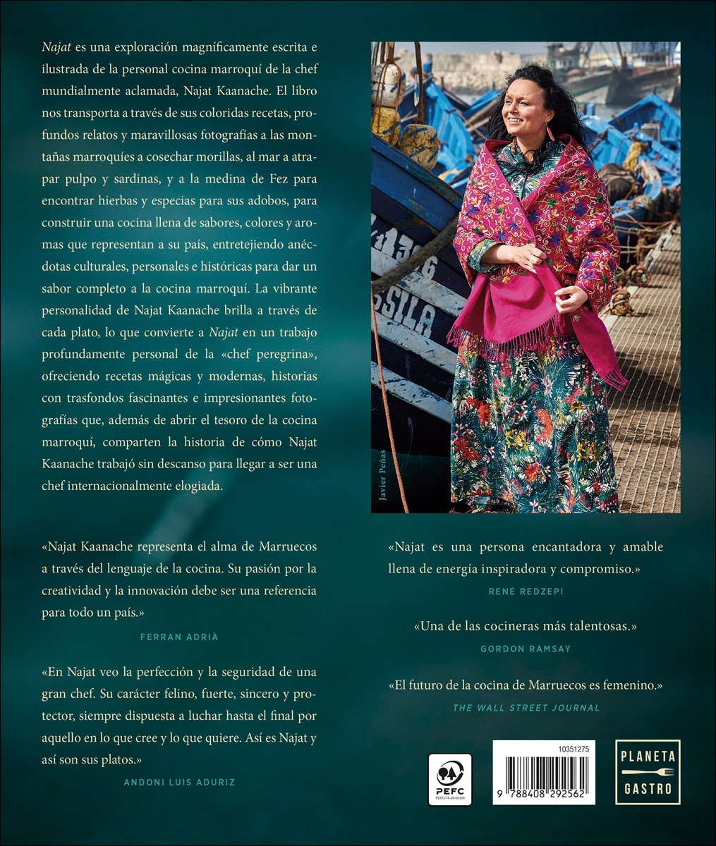 Najat. Edición tapa blanda (Capa mole com abas) 2