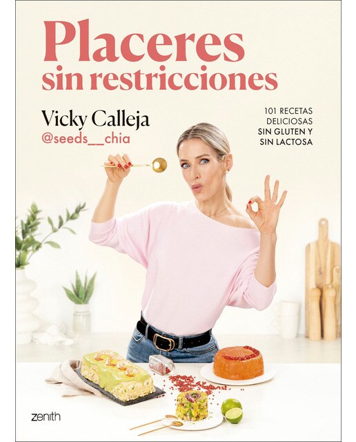 Imagem 0 de Placeres sin restricciones.101 recetas deliciosas sin gluten y sin lactosa: 101 recetas deliciosas sin gluten y sin lactosa (Capa mole com abas)