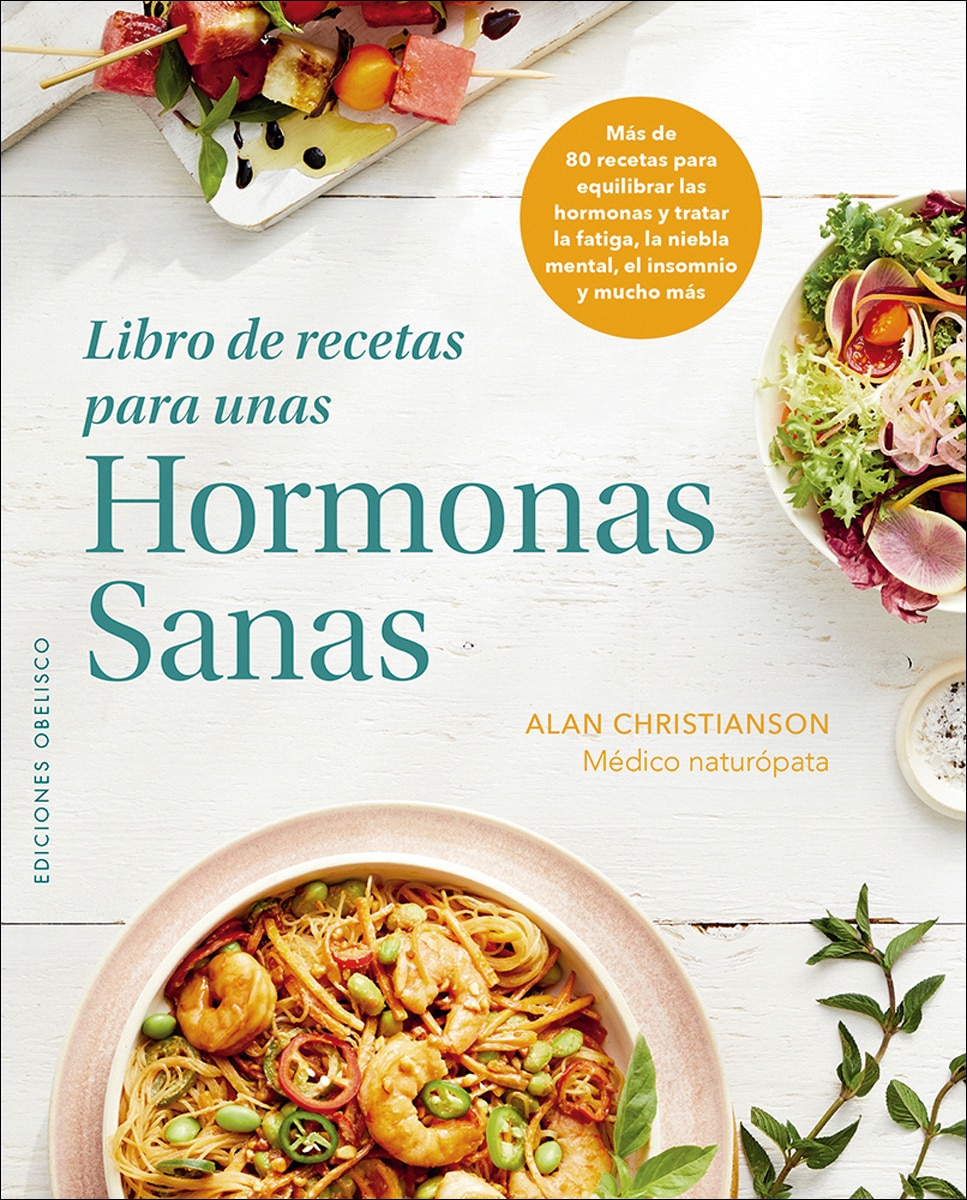 Libro de recetas para unas hormonas sanas (Capa mole com abas) 1