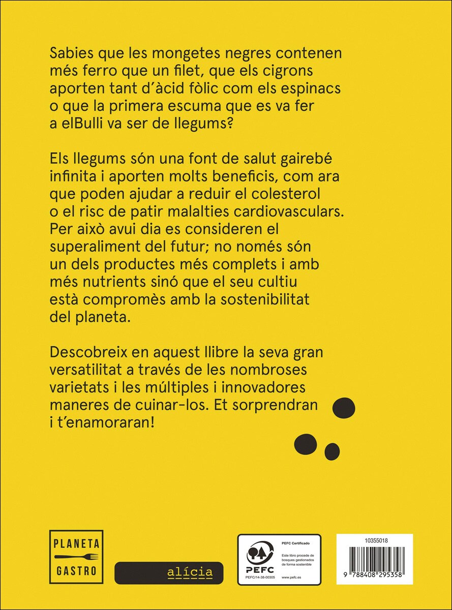 La cuina dels llegums. Edició rústega amb solapes (Capa mole com abas) 2