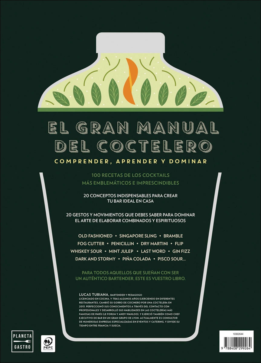 Imagen 2 de El gran manual del coctelero: Para convertirte en un auténtico bartender