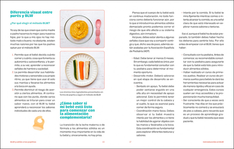 Baby-led weaning y adiós a las papillas: Pautas, trucos y recetas sencillas para que tu bebé coma solo (Capa mole) 7