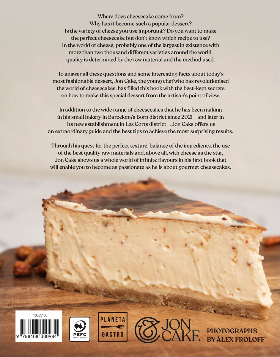JONCAKE. Edición en inglés: Gourmet cheesecakes 2