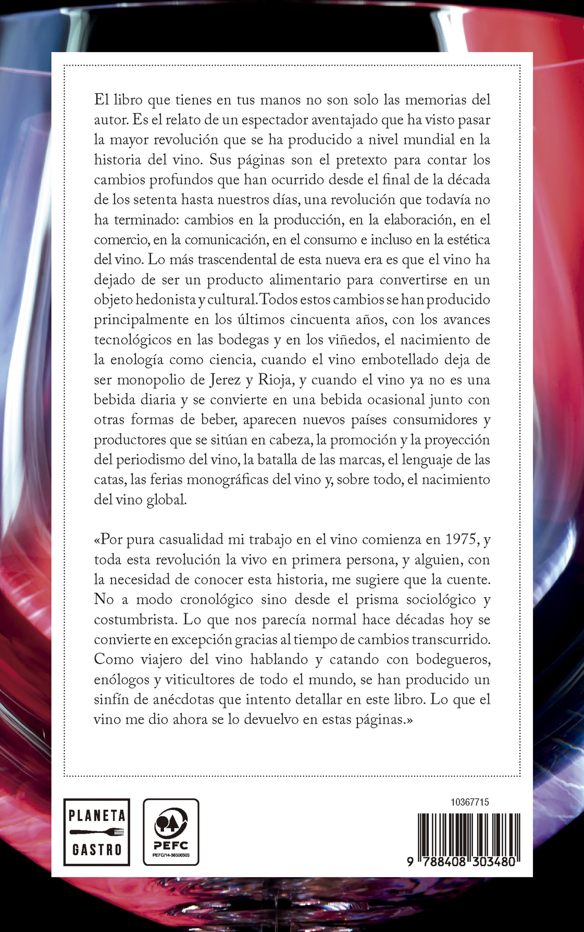 Mis memorias del vino (Capa mole com abas) 2