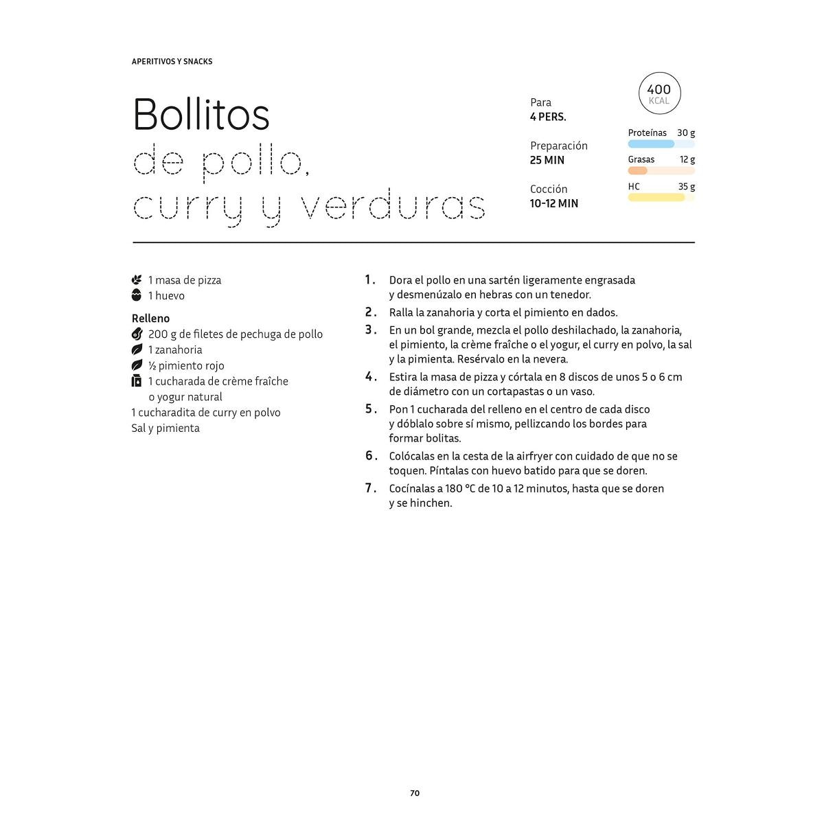 Airfryer: recetas sanas y equilibradas (Capa mole) 3