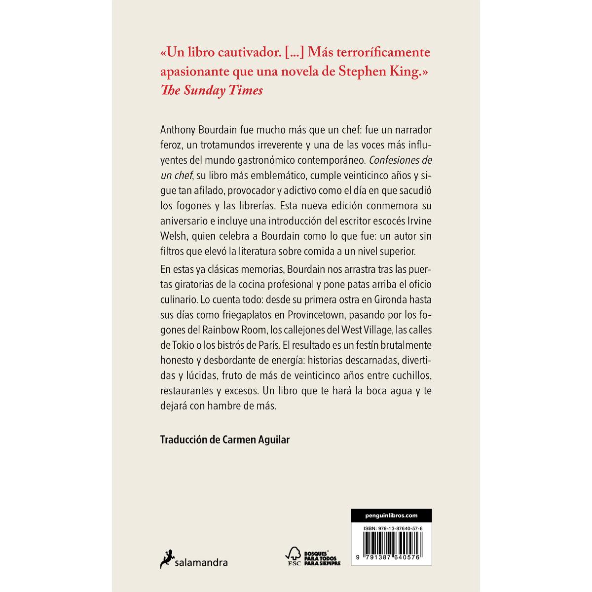 Confesiones de un chef: Aventuras en el trasfondo de la cocina (Capa mole) 2