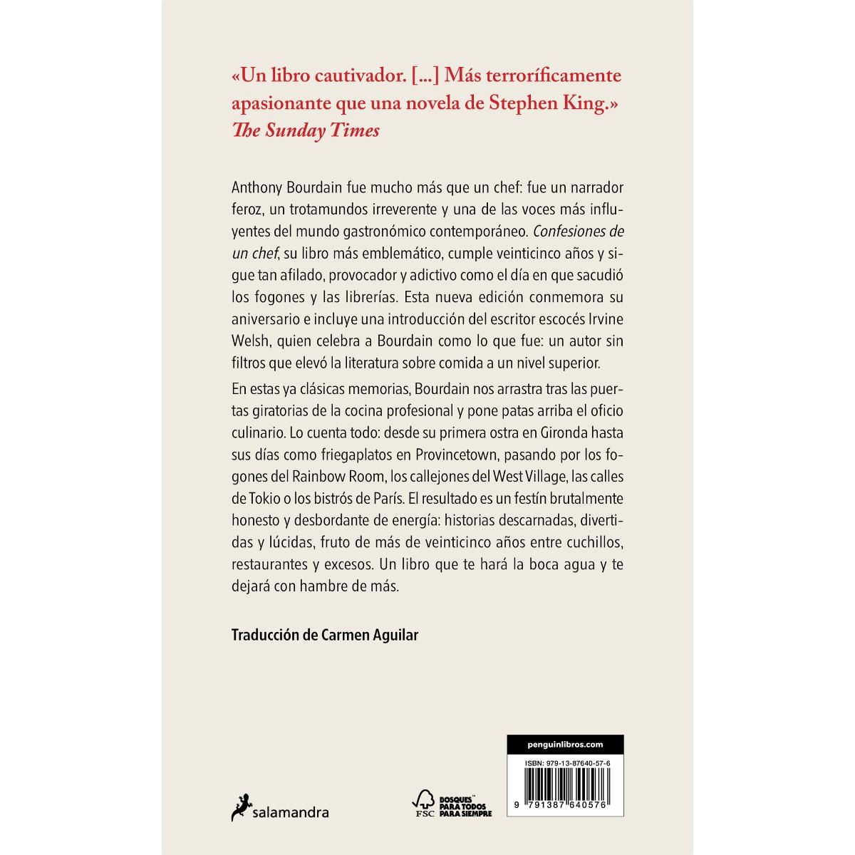 Confesiones de un chef: Aventuras en el trasfondo de la cocina (Capa mole) 2