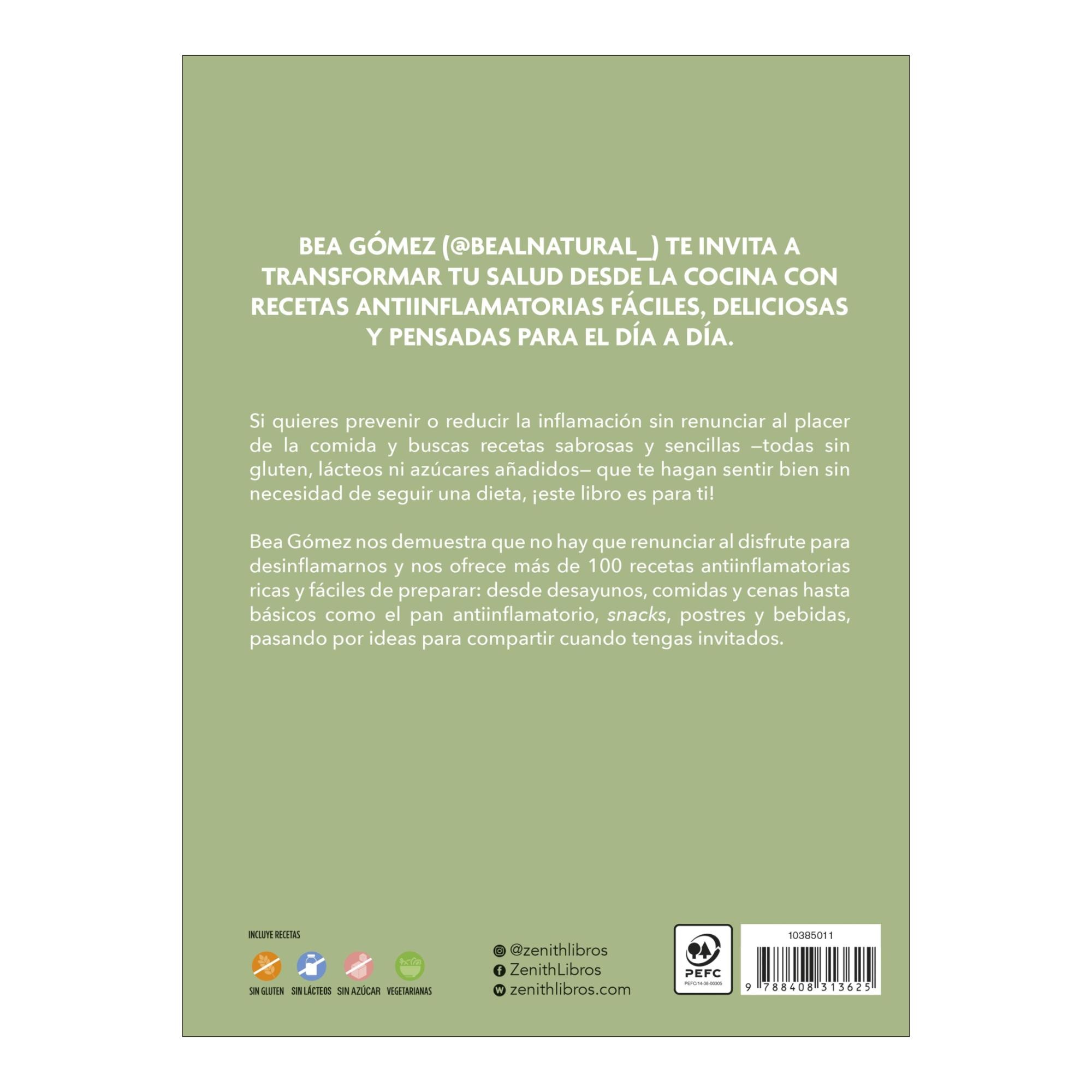 Cocina antiinflamatoria: 100 recetas sencillas para desinflamarte y disfrutar del día a día (Capa mole com abas) 2