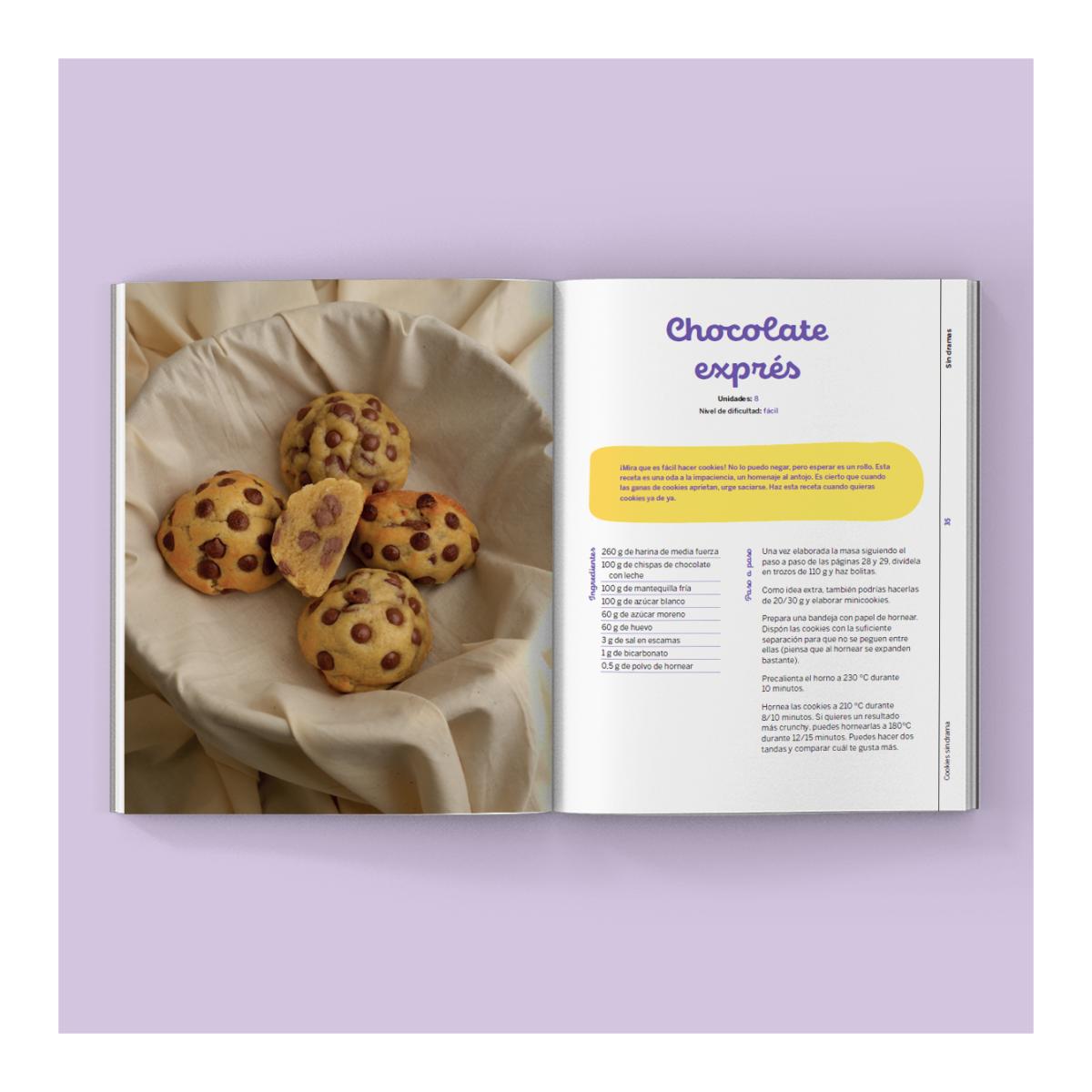 Cookies sin drama (Capa mole com abas) 5