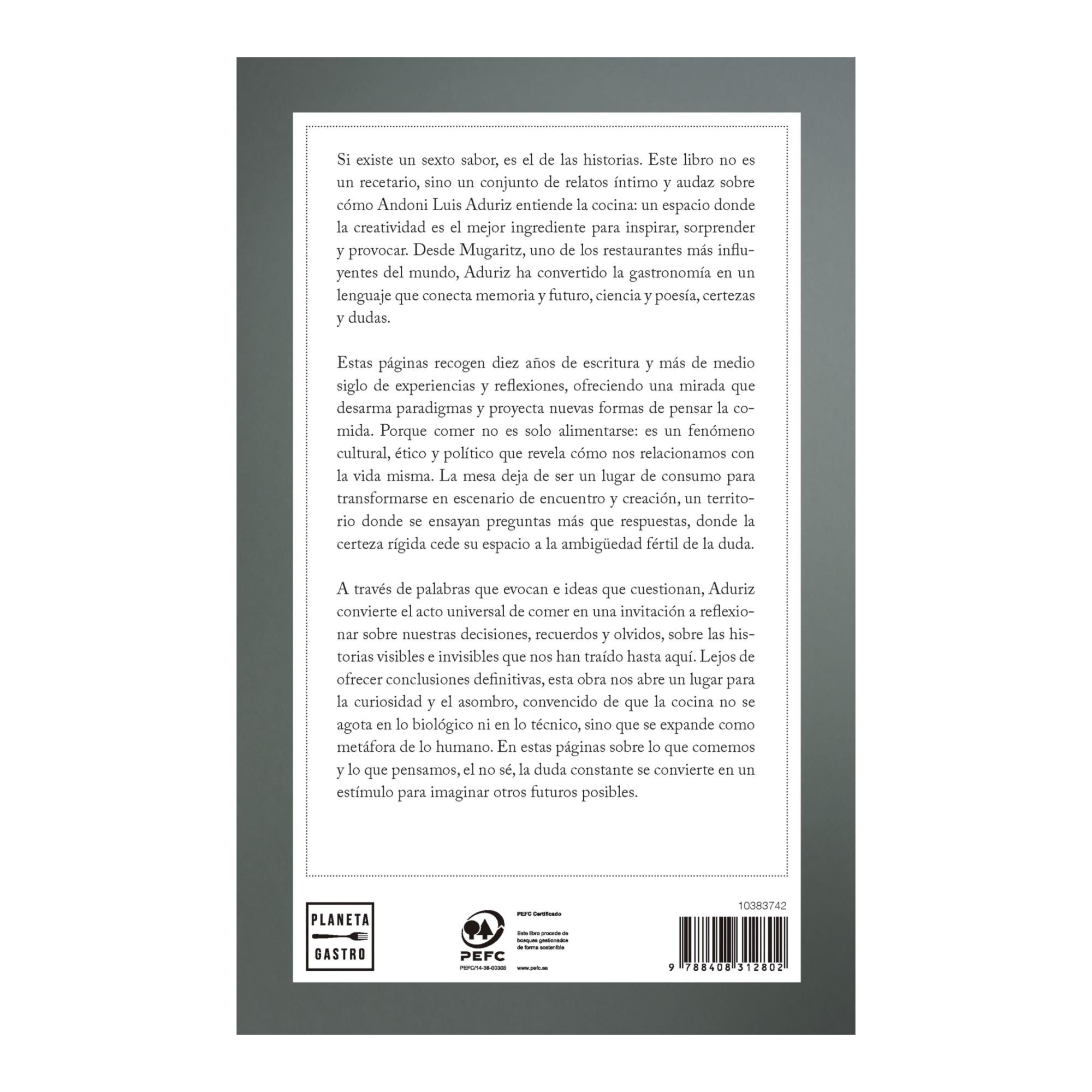 No sé. Y otras certezas (Capa mole com abas) 2