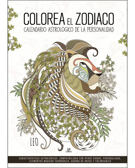 Colorea el zodiaco-calendario astrologico de la personalidad