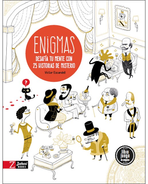 Imagem 0 de Enigmas de misterio: Desafia tu mente con 25 historias de misterio (Capa dura)