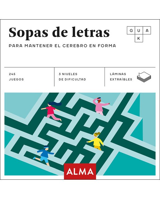 Imagen 0 de Sopas de letras para mantener el cerebro en forma (Tapa blanda)
