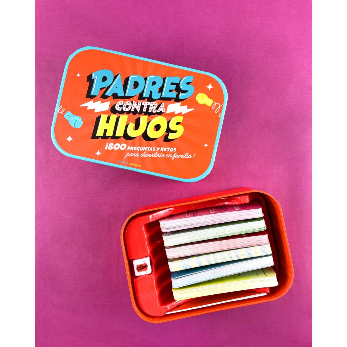 Padres contra hijos: ¡800 preguntas y retos para divertirse en familia! 5