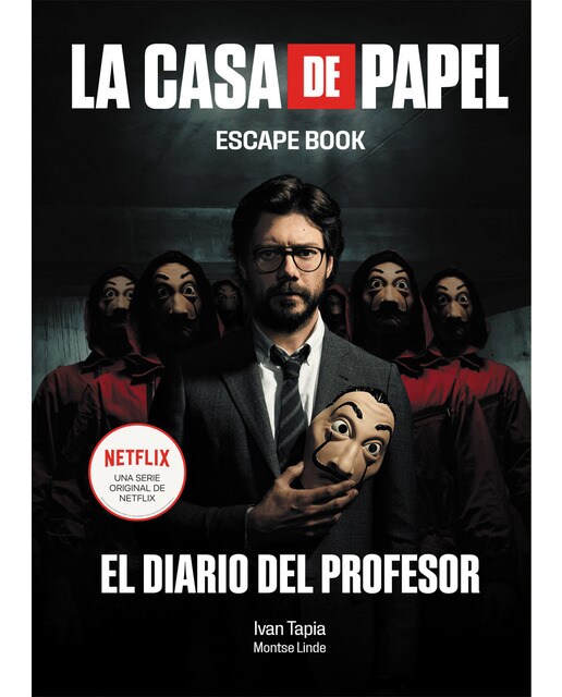 Imagen 0 de La casa de papel. Escape book: El diario del Profesor  (Tapa dura)