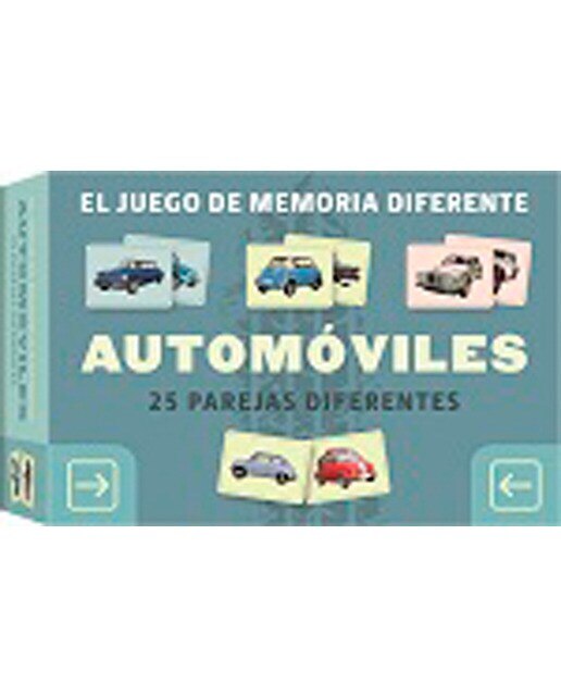 EL JUEGO DE MEMORIA DIFERENTE. AUTOMÓVIL (Tapa blanda) 1