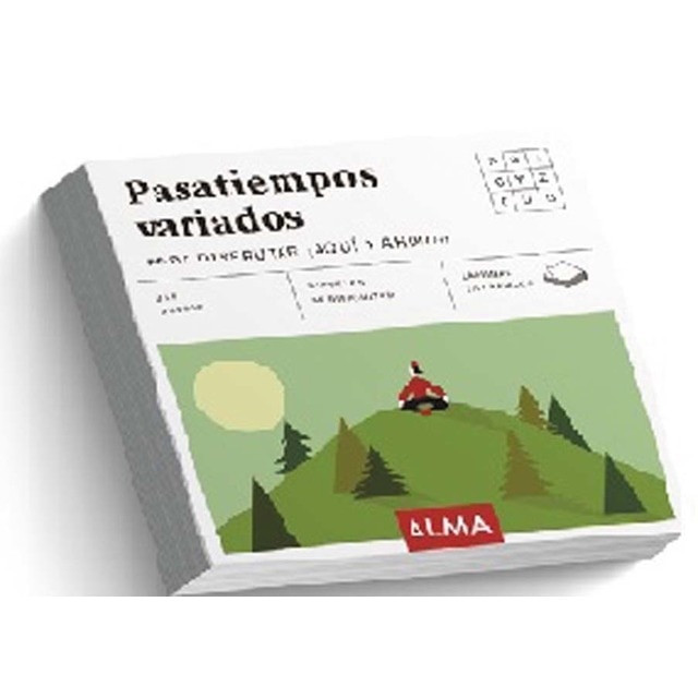Pasatiempos variados para disfrutar ¡aquí y ahora! (Tapa blanda) 1