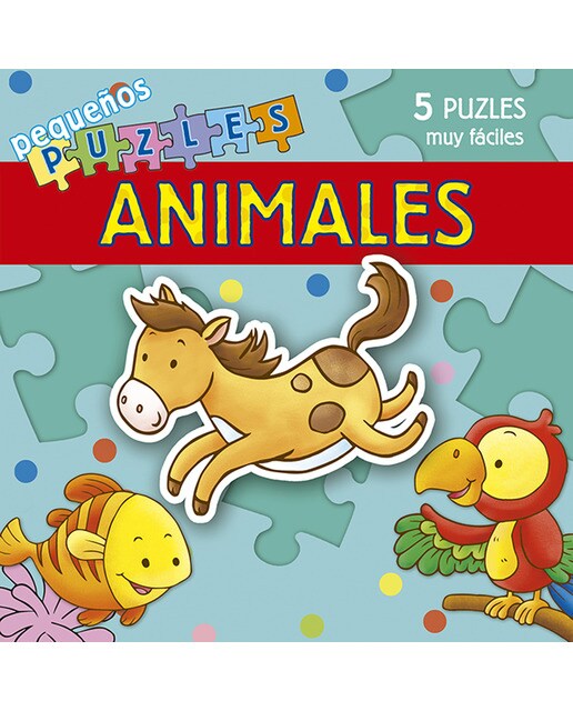 Imagen 0 de Pequeños puzles. Animales (Tapa dura)